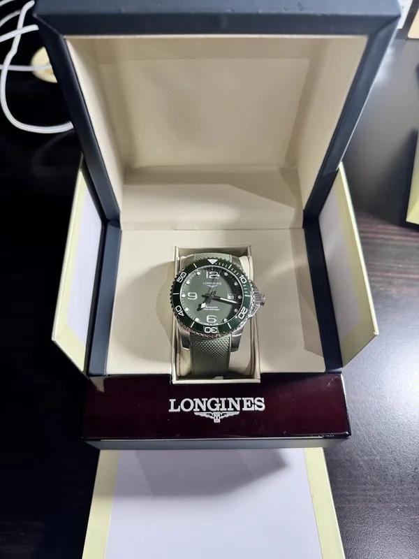 часы Longines HydroConquest Green Automatic (оригинал) — фото 2
