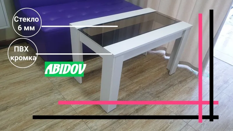 Журнальный столик в стиле hi-tech от производителя . — фото 2