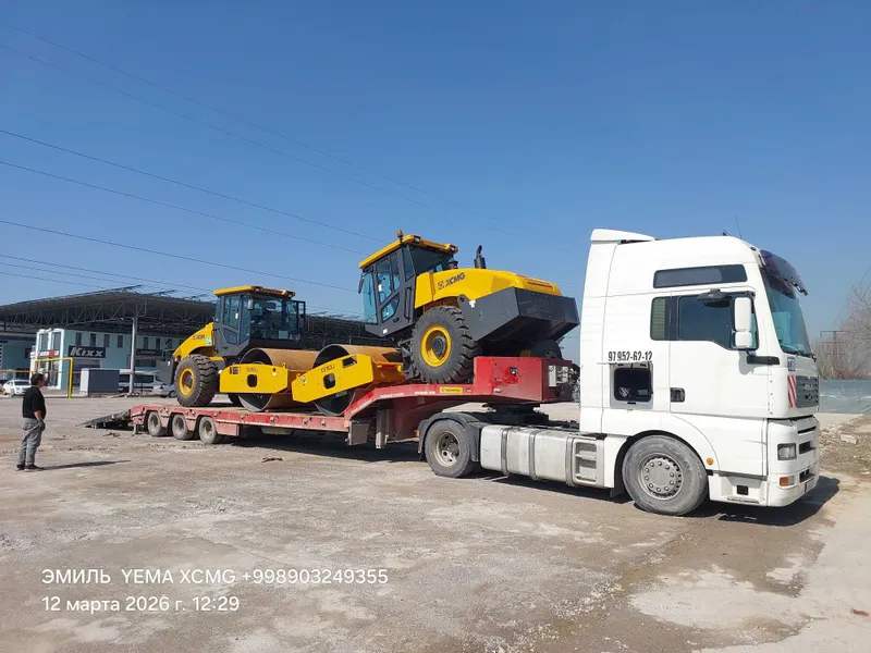 XCMG XS163J механический одновальцовый каток 16 тоник — фото 1
