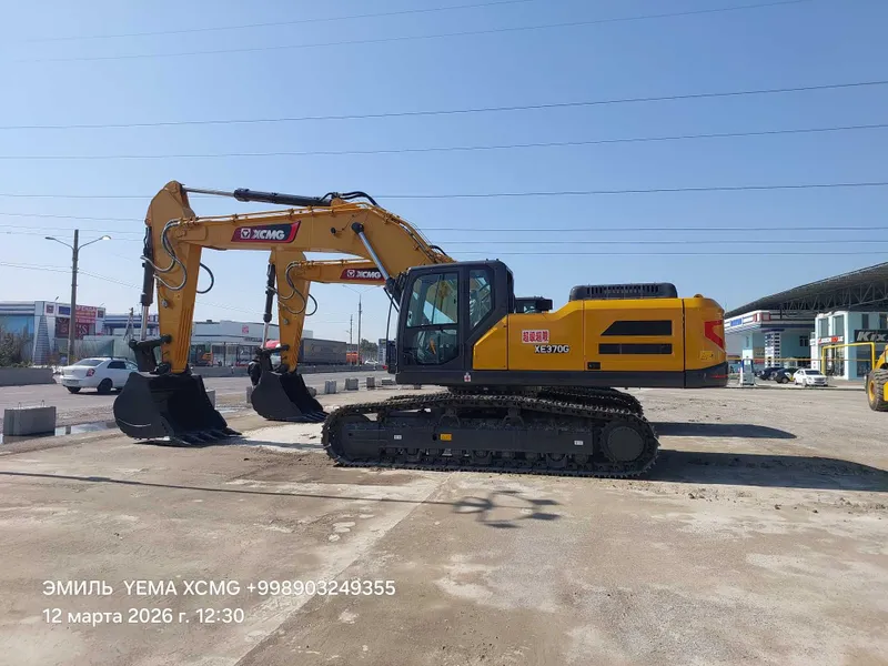 XCMG XE370G тяжелый гусеничный экскаватор массой около 38,5 тонн