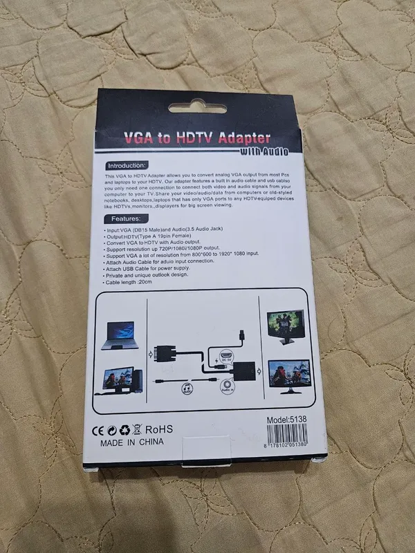 Адаптер с VGA на HDTV — фото 1