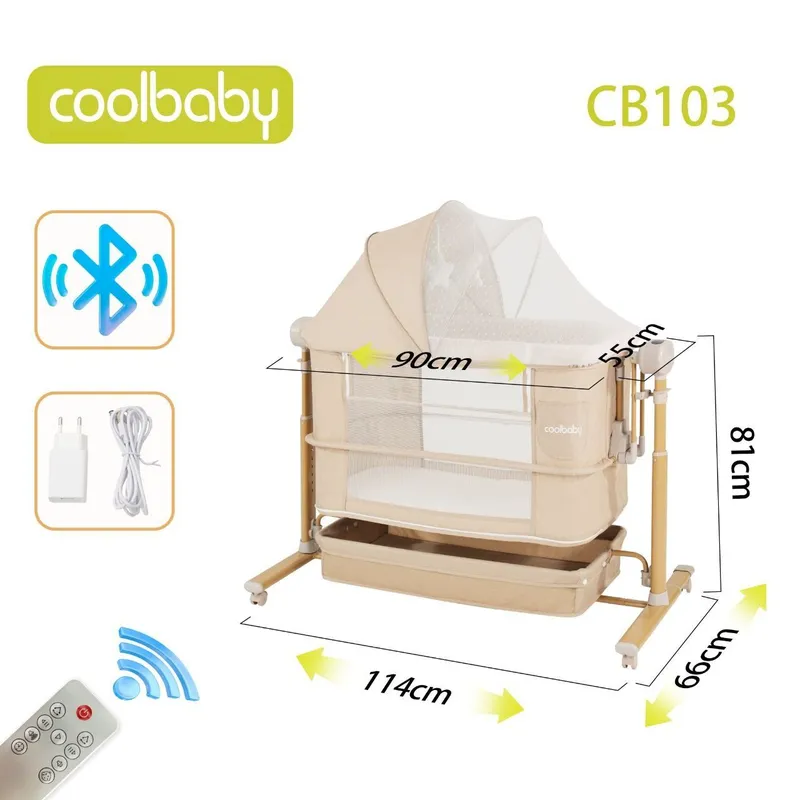 Coolbaby elektronniy belanchak, Детская электронная люлька кровать 3 Coolbaby elektronniy belanchak, Детская электронная люлька кровать 3