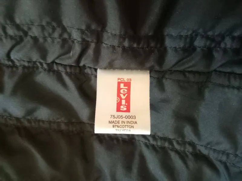 Куртка Levi's пропитка ( made in INDIA ) водоотталкивающая — фото 2