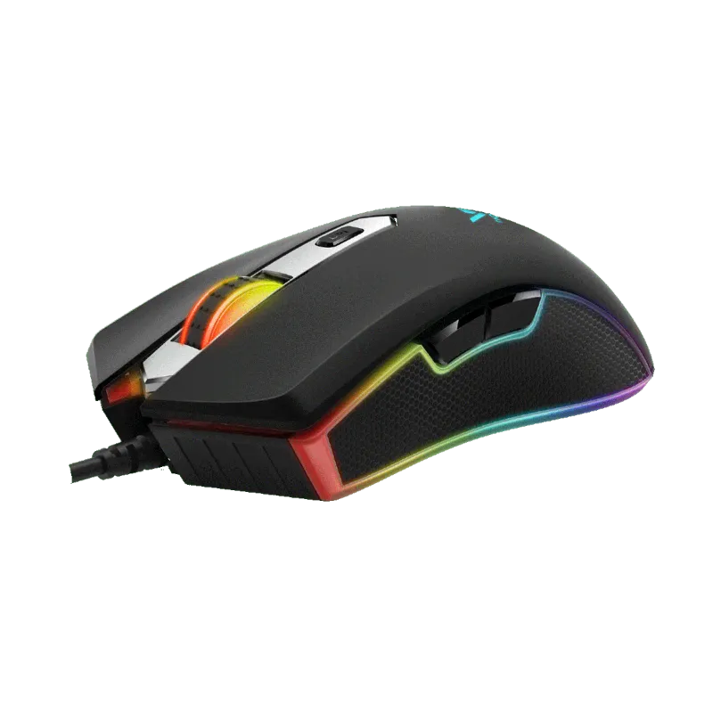 Rapoo V28S Проводная оптическая игровая мышь с RGB — фото 3