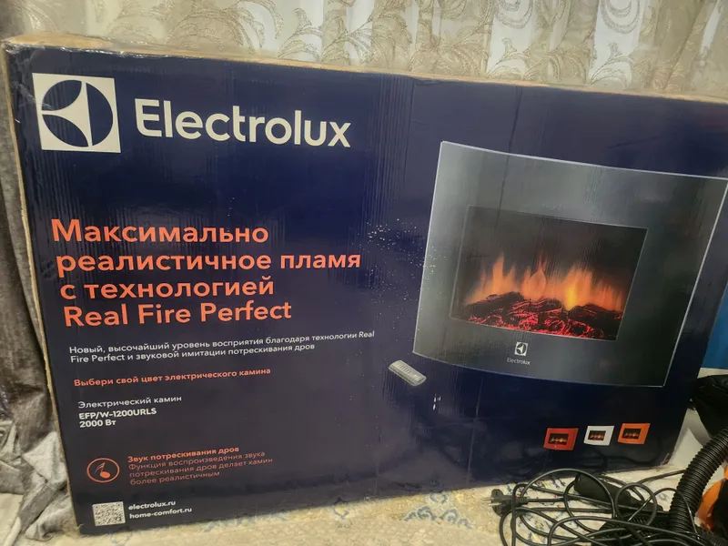 Электрический камин Electrolux янги ишлатилмаган 2 Электрический камин Electrolux янги ишлатилмаган 2