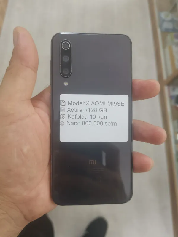 Xiaomi mi 9se 128gb batareyka almashgan qogan hamma narsasi radnoy — фото 2