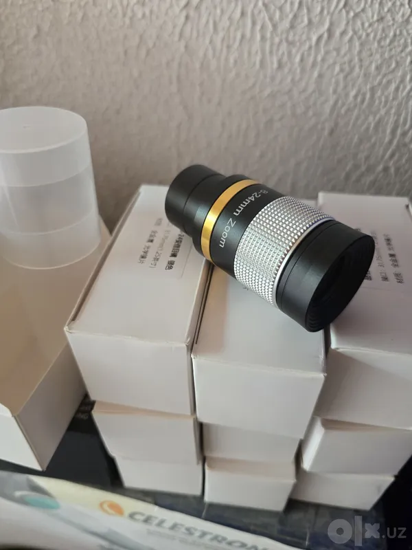 Teleskop uchun 8–24 mm o‘zgaruvchan zum-okulyar, 1,25" 6 Teleskop uchun 8–24 mm o‘zgaruvchan zum-okulyar, 1,25" 6
