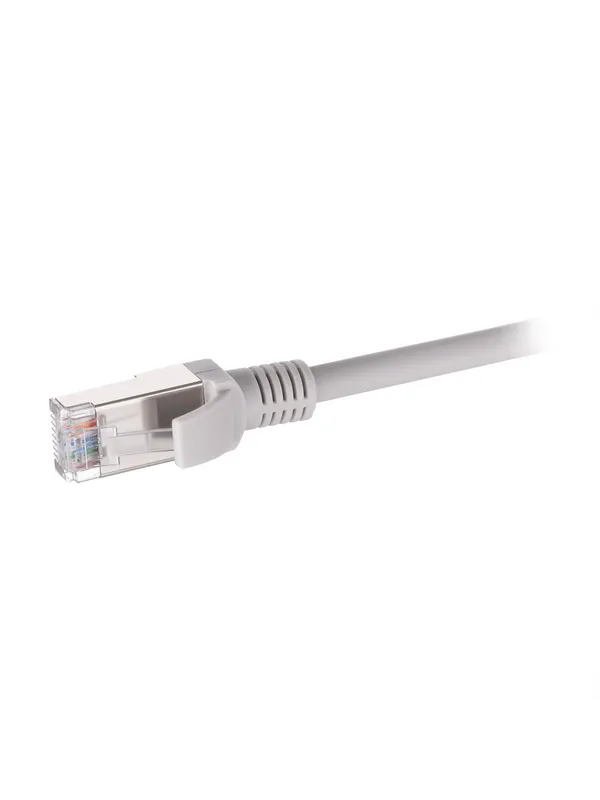 Сетевой кабель 2E CAT 6 FTP, 5 м, экранированный RJ-45, высокая скорость 10 Гбит/с, LSZH, серый 3