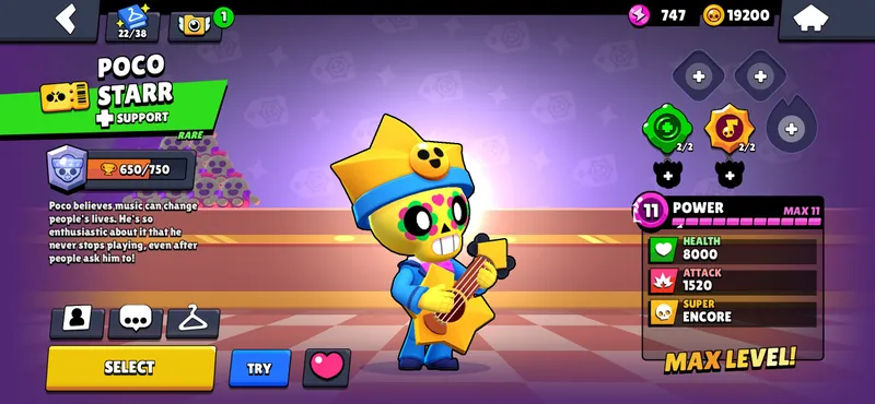Аккаунт Brawl Stars 3