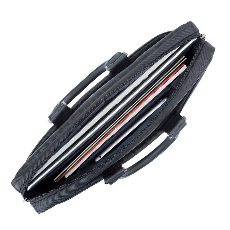 ^RIVACASE 8135 black Laptop business attache 15.6" noutbuklar uchun sumka 7 ^RIVACASE 8135 black Laptop business attache 15.6" noutbuklar uchun sumka 7
