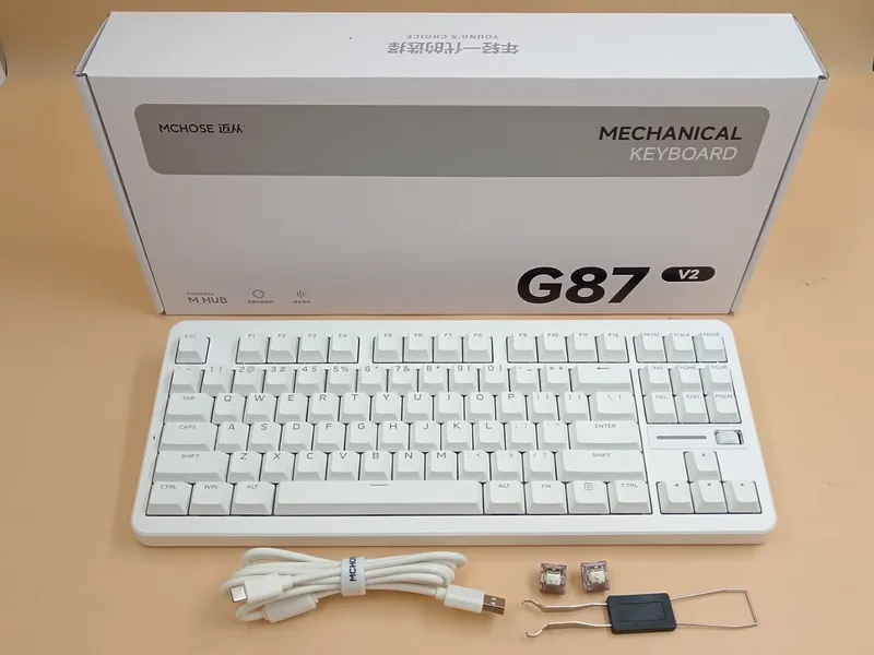 Обновлённая механическая клавиатура MCHOSE G87 V2 — фото 2