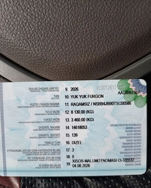 Foton yuk mashinasi sotiladi 7 Foton yuk mashinasi sotiladi 7