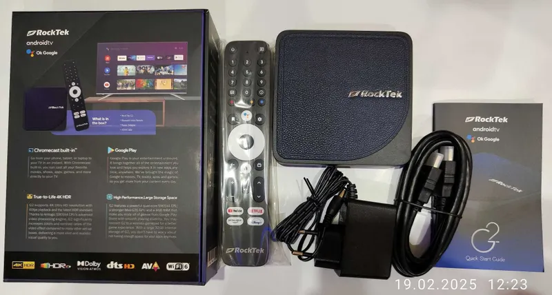 Rock Tek tv box 4/64 Amlogic S905X4-J 2 Rock Tek tv box 4/64 Amlogic S905X4-J 2