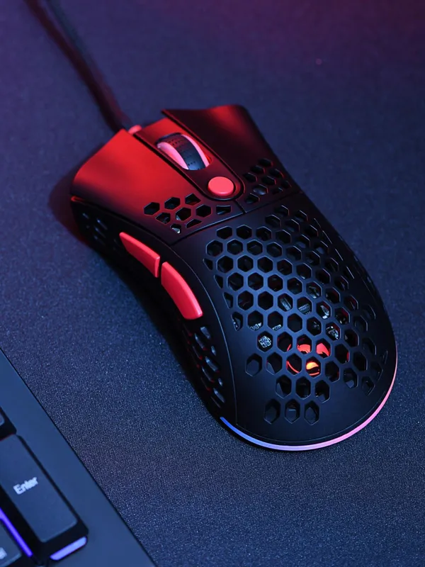 Игровая мышь 2E Gaming HyperSpeed Lite, проводная, оптическая, 6 клавиш, RGB-подсветка, чёрный — фото 7