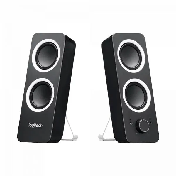 Колонки 2.0 Logitech Z200 Midnight Black — фото 2