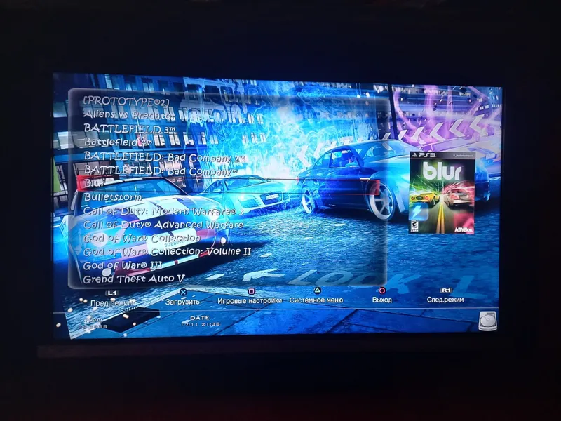 PS3 slim holati tiniq 2 ta djoystik 22 o'yinlari bor proshivfka bor. — фото 4
