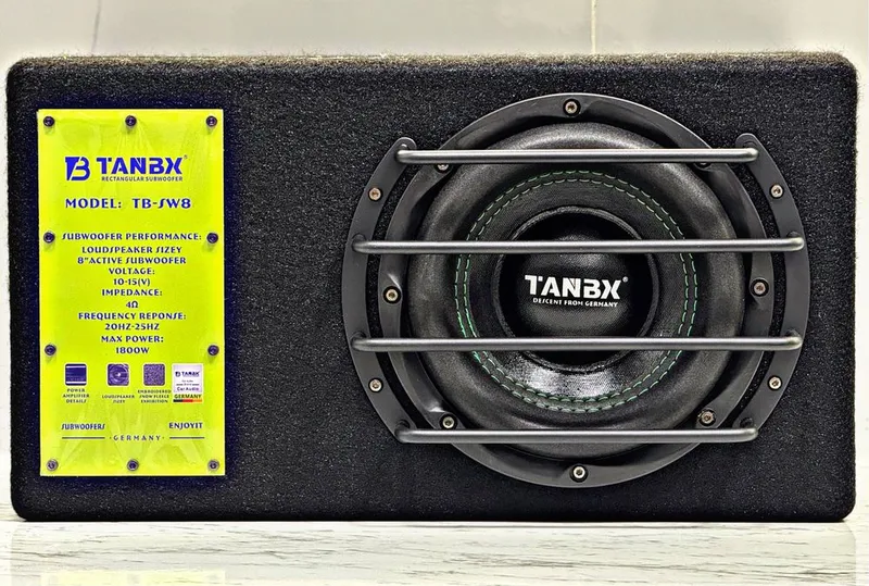 Активный Сабвуфер с размером 8-дюймов TANBX-SW8 1800w max(jbl,machete) — фото 2