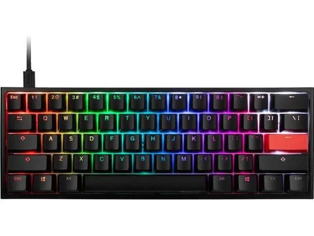 ^Клавиатура Ducky One 2 Mini RGB - Cherry RED switch, US, PBT 1 ^Клавиатура Ducky One 2 Mini RGB - Cherry RED switch, US, PBT 1