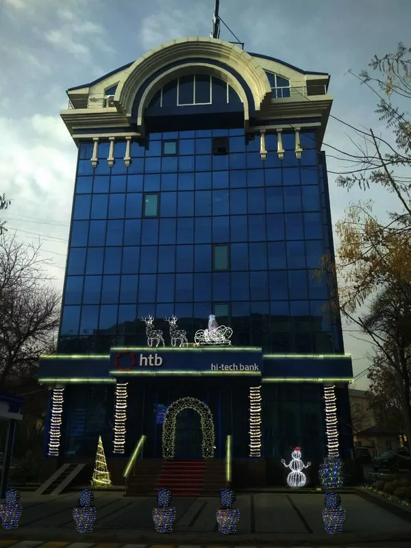 Оформление новогоднее зданий Оформление новогоднее зданий