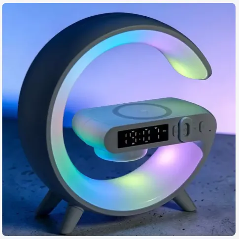 Smart Smsz Zaryadlash Lampas Bluetooth Karnay Soat — фото 1