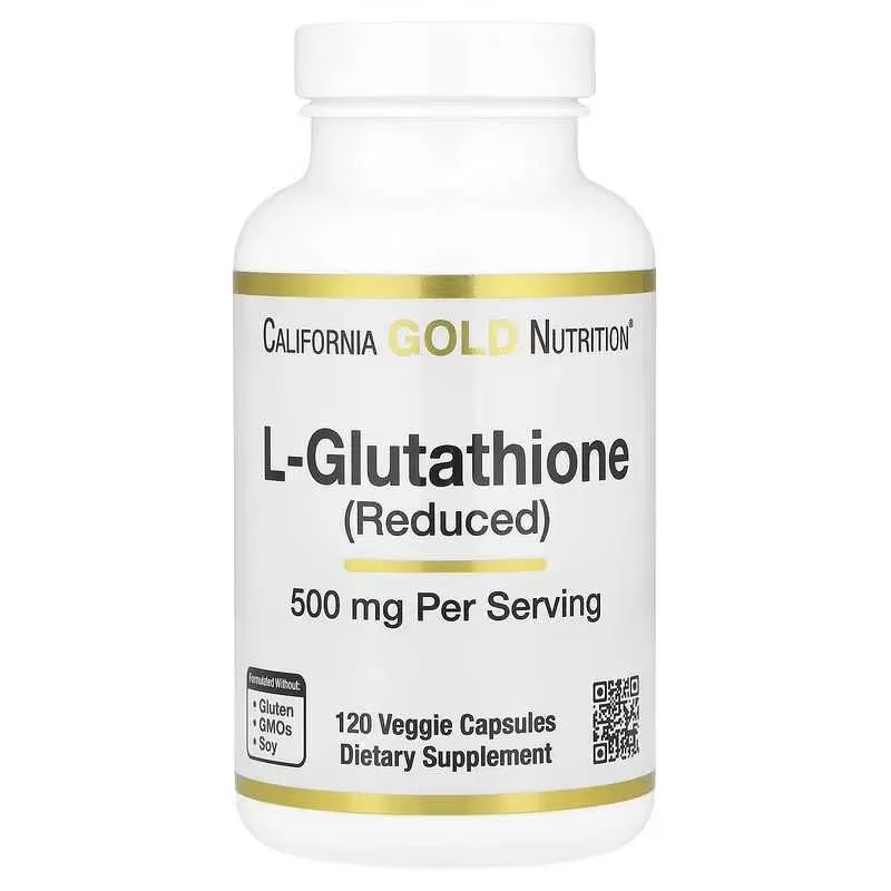 California Gold L-Glutathione L-глутатион — фото 2