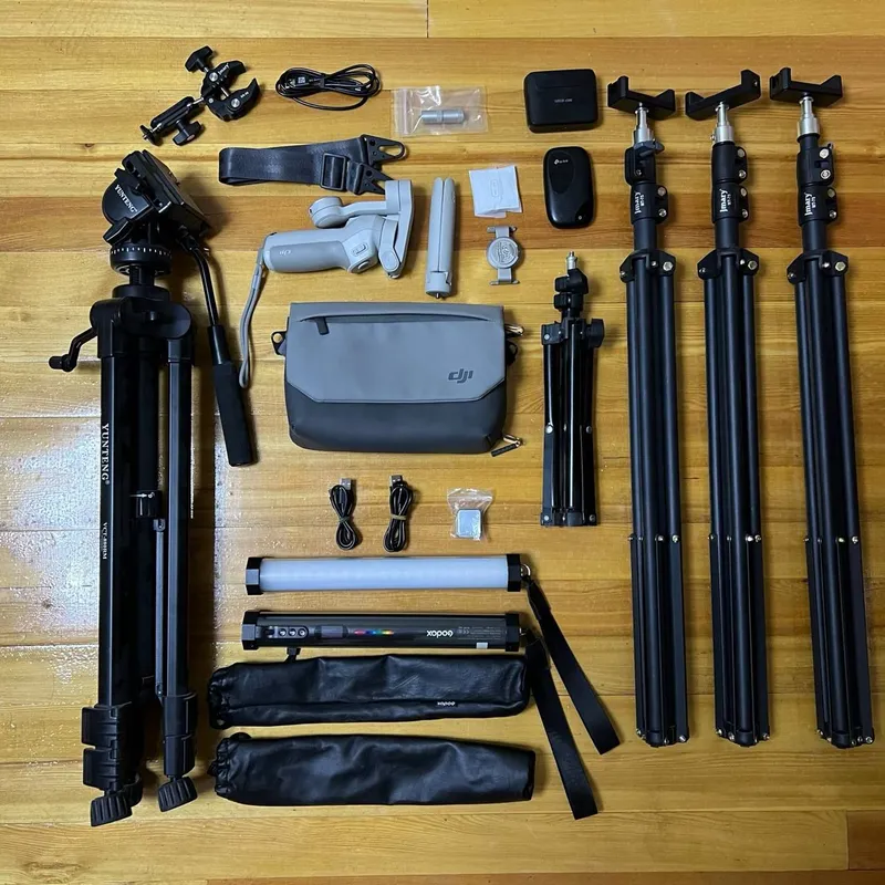 Godox, Dji om4, shtativlar