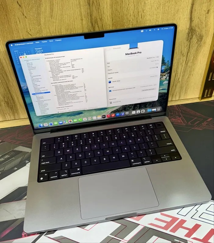 Macbook M1 Pro 14inch 16/512GB — фото 1