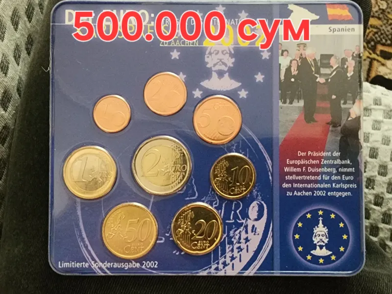 Нумизматика монеты Евро