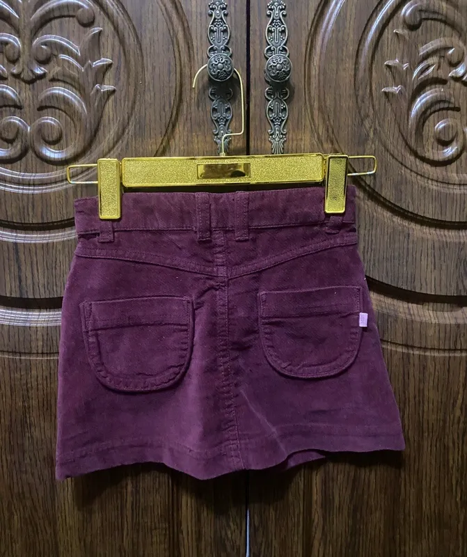 Moda yubkacha, bordo rang 2 Moda yubkacha, bordo rang 2