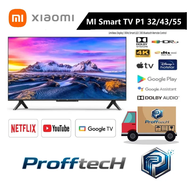 Телевизор Xiaomi QLED MINI LED 55 диагональ