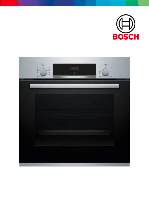 Bosch HBF534ES0Q (4-seriya) 60 x 60 cm o‘rnatiladigan elektr duxovka