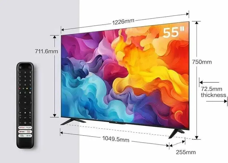 Телевизор TCL 55\65 V6C smart tv 4К доставка без платно прошивка есть — фото 1