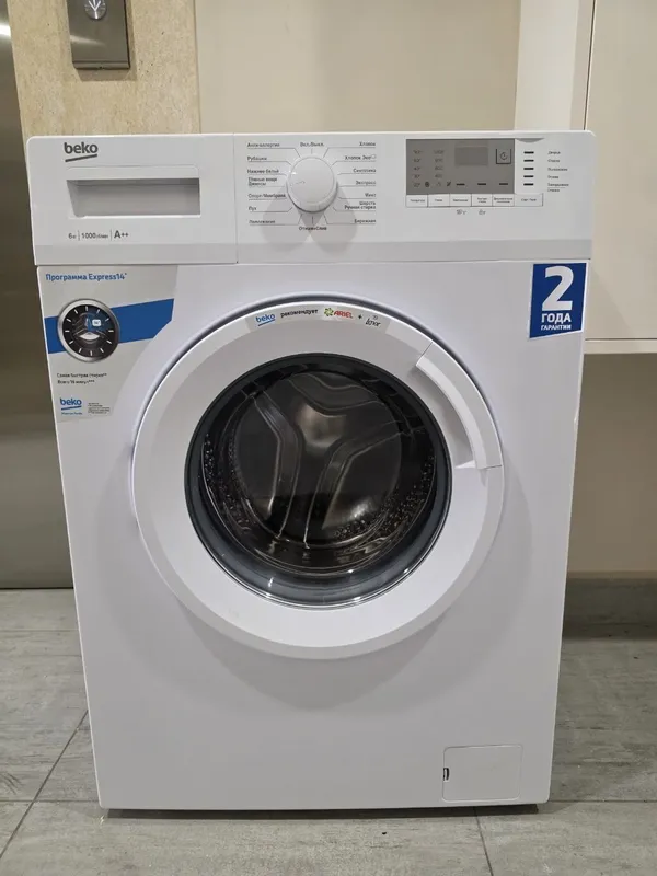Стиральная машина Beko 6 кг / 1000 об/мин / A++ — фото 1