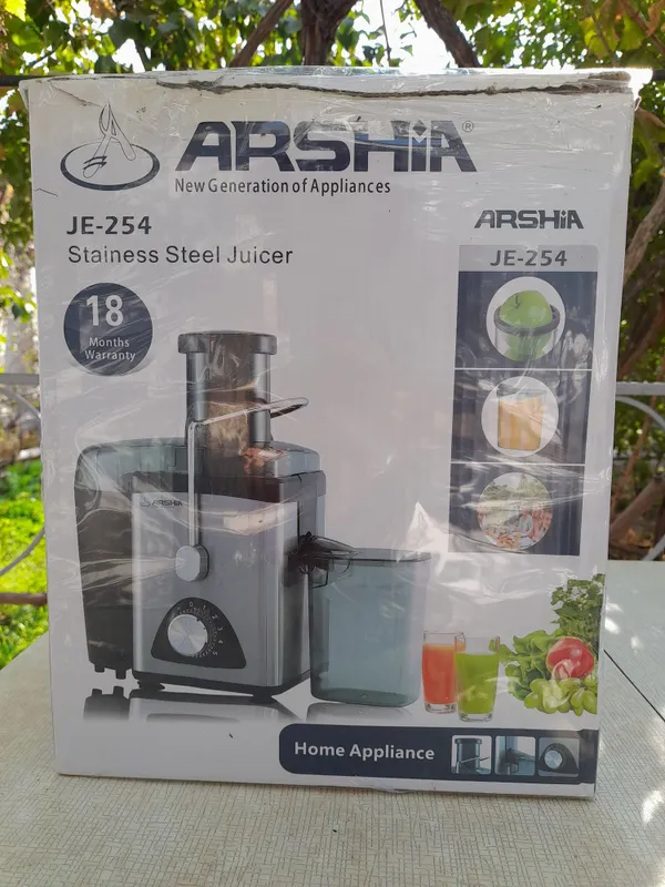 Соковыжималка ARSHIA. JE-254. Новая. 1 Соковыжималка ARSHIA. JE-254. Новая. 1