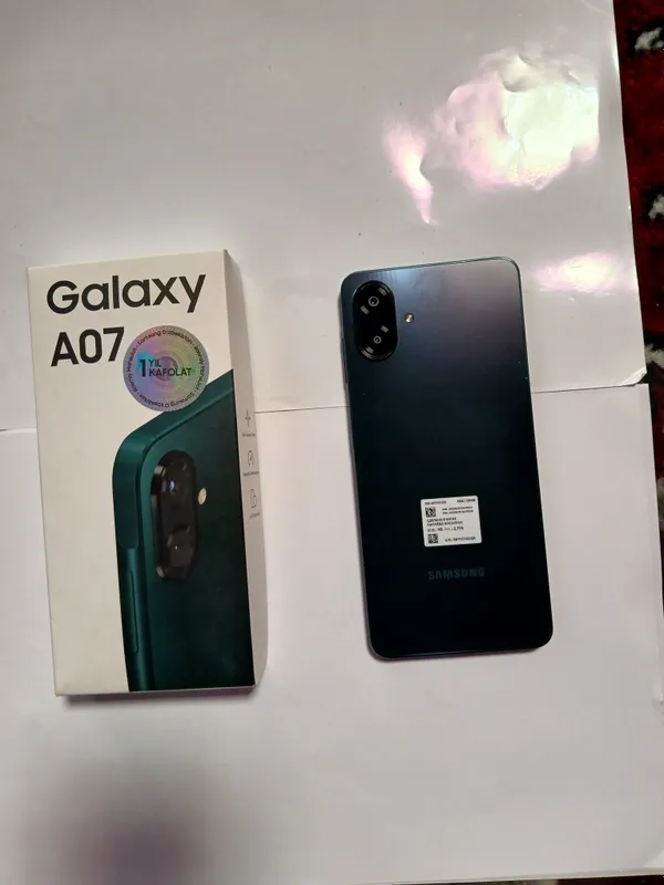 galaxy a 07 yangi 20 kun ishlagan