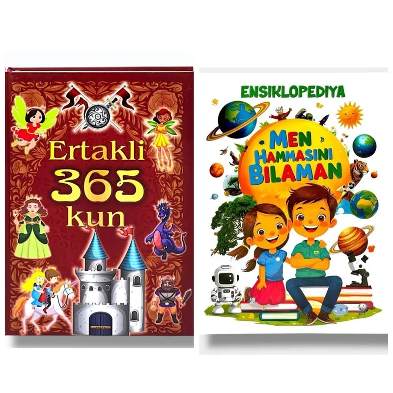 Доставка. Ertakli 365 kun. Ensiklopediya Men hammasini bilaman