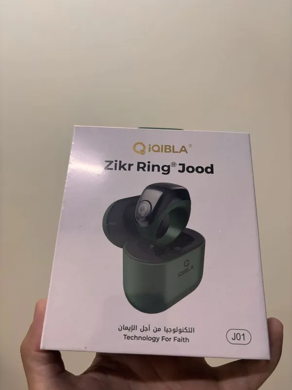 iQIBLA Zikr Ring Jood J01 / Elektron Tasbeh | Smart Zikr Halqasi — фото 1