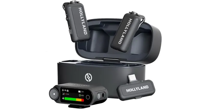 Микрафон петличка профессиональная hollyland LARK MAX 2