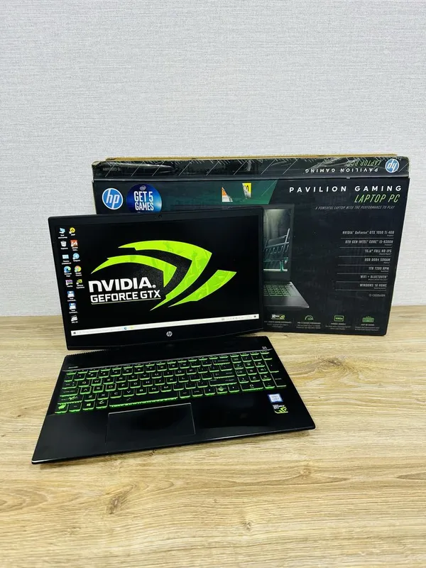 HP Pavilion Gaming Core i5-8 Ядерный, Мощный, Игровой ноутбук 1