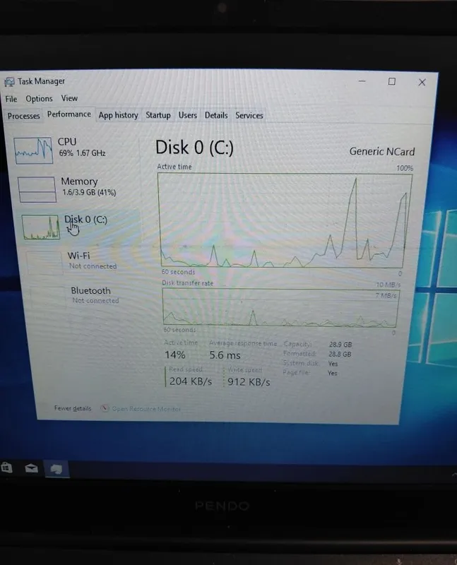 Pendo Intel noutbuki 7 Pendo Intel noutbuki 7