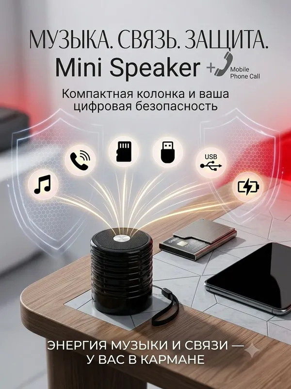 Mini Speaker мини колонка 2 Mini Speaker мини колонка 2