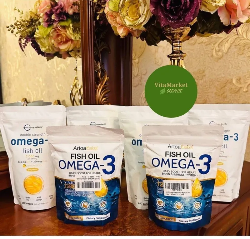 Omega 3,fish oil,1280 mg, 240 softgel,omega,омега 3 — фото 2