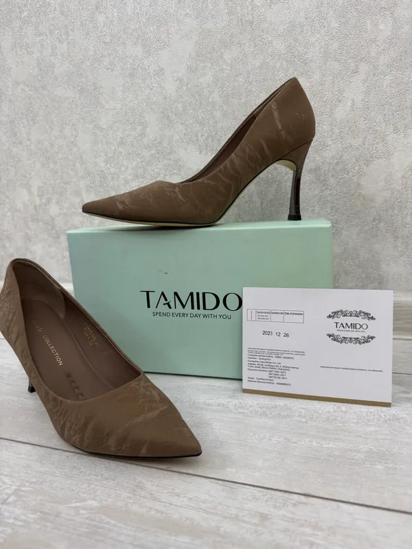 TAMIDO tuflilari, 39-o‘lcham — 1 marta kiyilgan 👠 1 TAMIDO tuflilari, 39-o‘lcham — 1 marta kiyilgan 👠 1