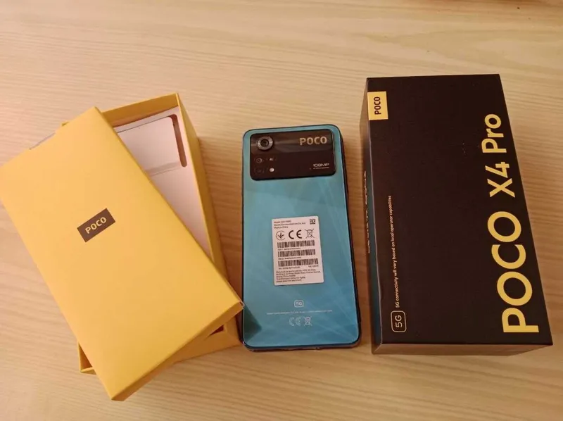 Yangi! POCO X4Pro 5G Laser Blue 2 Yangi! POCO X4Pro 5G Laser Blue 2