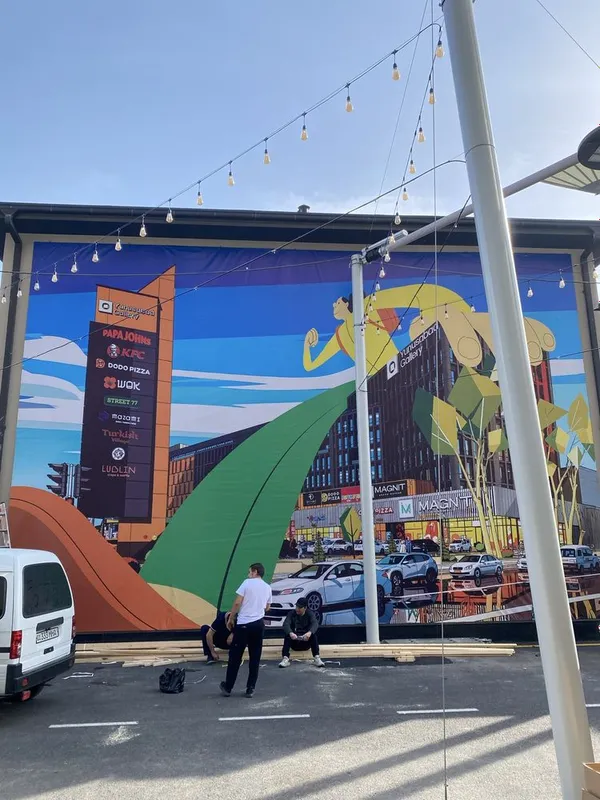 Tashqi reklama banner yonuvchi harflar 7