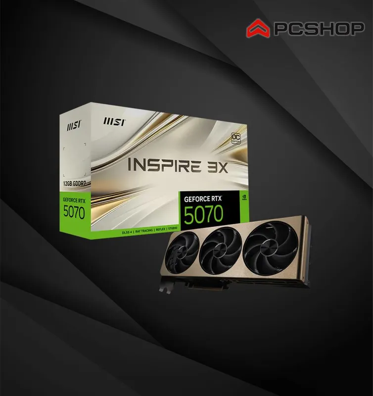 MSI GeForce RTX 5070 Inspire 3X Oc — фото 1