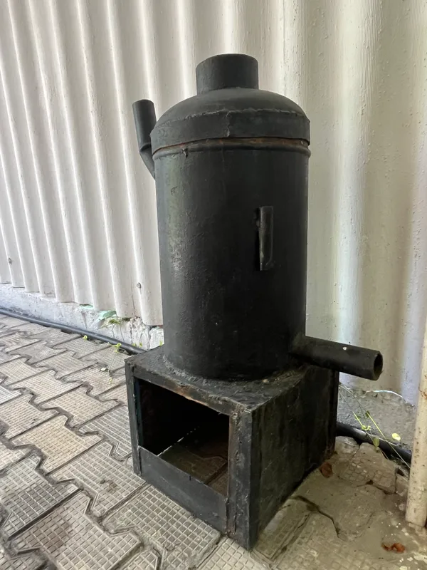 Газовый отопительный котел. самодельный 2