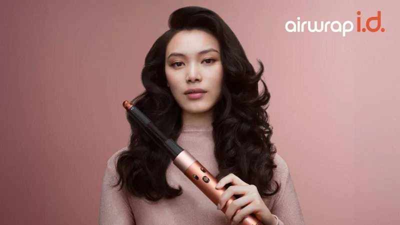 Дайсон Фен Стайлер Dyson airwrap Amber Silk new