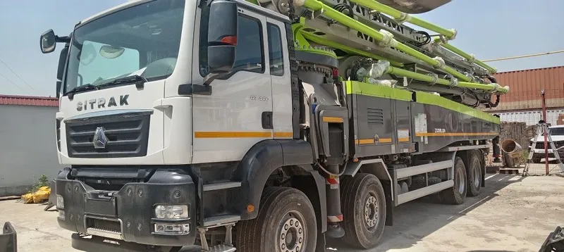 Zoomlion Avtokran 30t skladda tayyor. Ekskavator, Buldozer Betonnasos 5