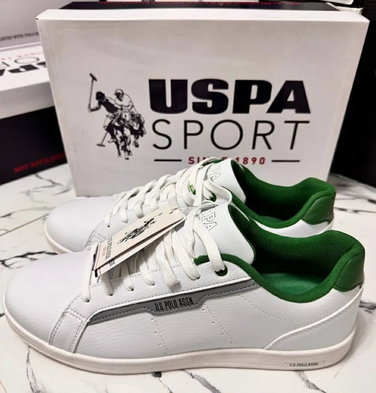 Белые кеды U.S. Polo Assn. — стиль, который всегда в моде! — фото 1